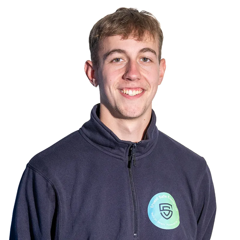 Charlie, 4th Year Apprentice at Shield Safe Electrical