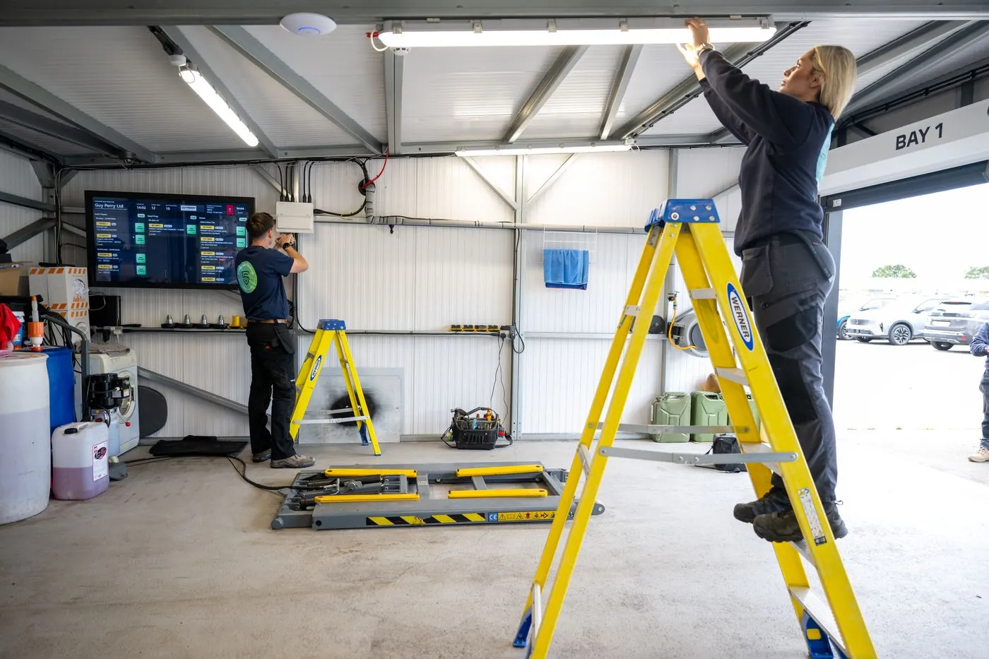 Commercial electrical work by Shield Safe Electrical in Barrow-in-Furness